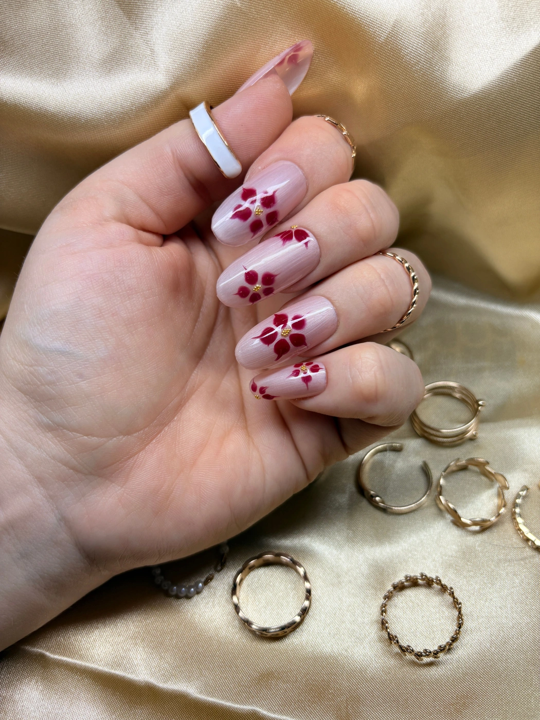 Blooming Press-On Nails